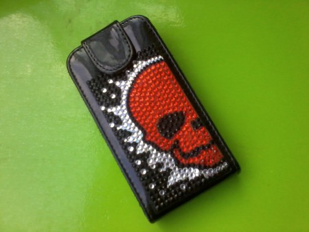 PORTACELLULARE IPHONE 4 4S CON STRASS